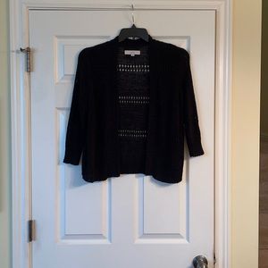 Dressy Black Loft Cardigan